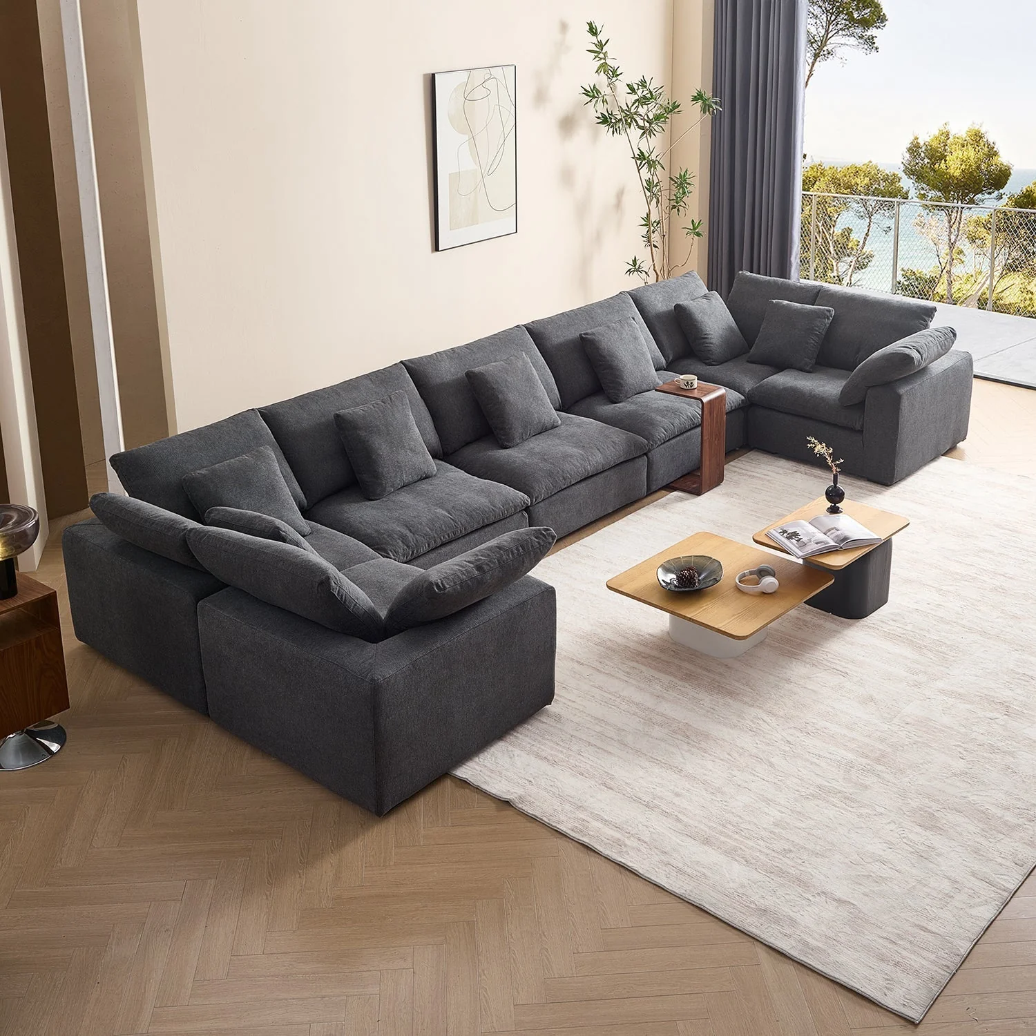 Tivoli Cloud U Closed Sectional - Image 52