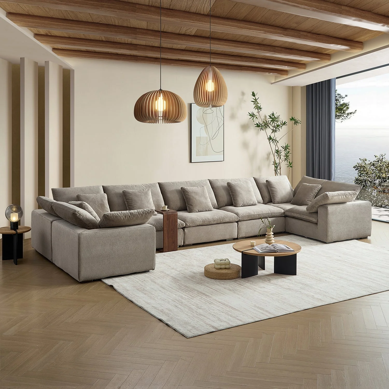 Tivoli Cloud U Closed Sectional - Image 86