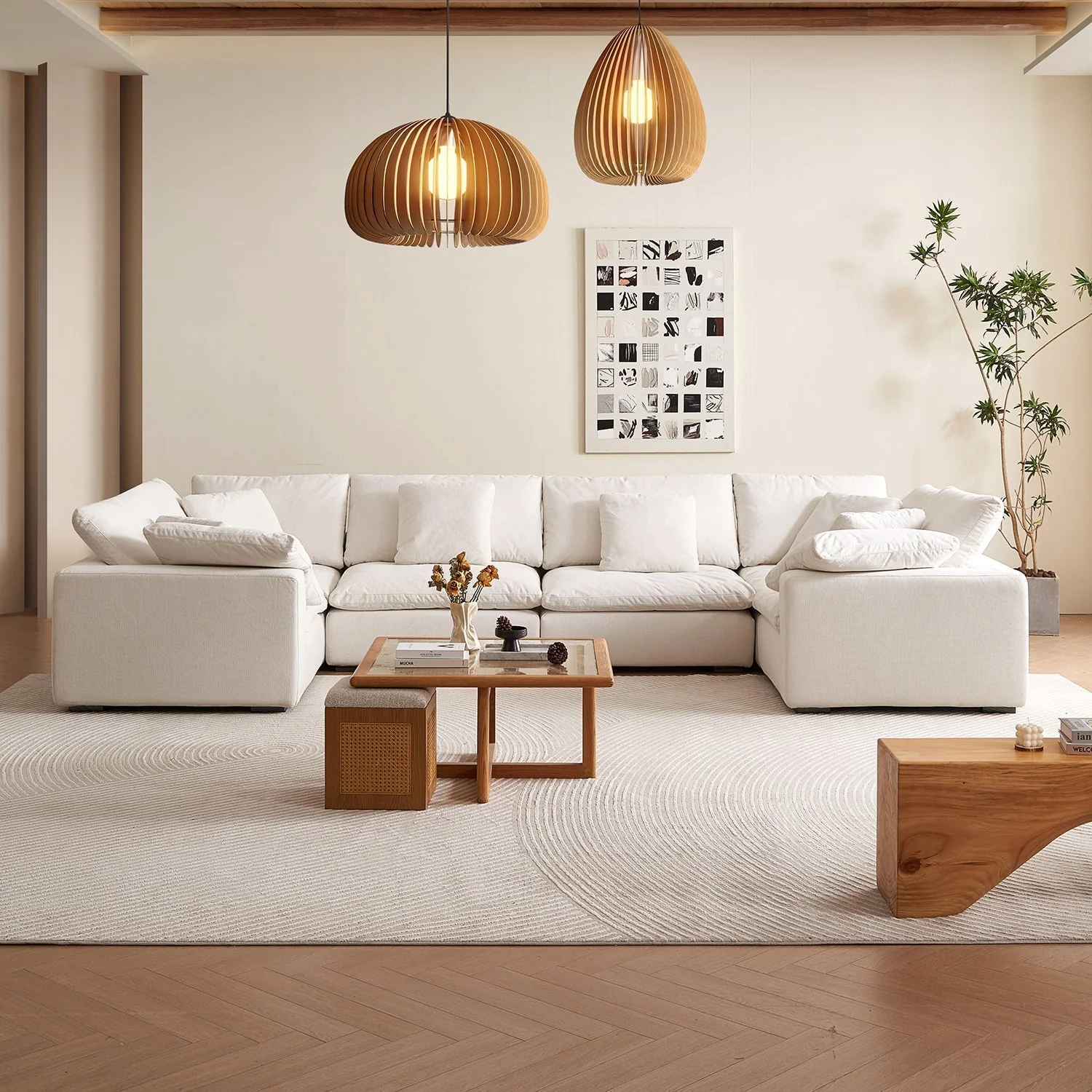 Tivoli Cloud U Closed Sectional - Image 9