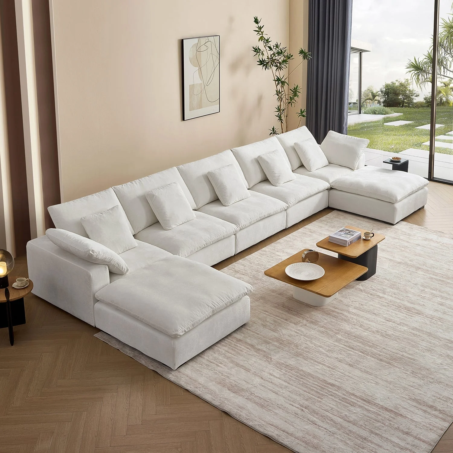 Tivoli Cloud U Sectional - Image 113