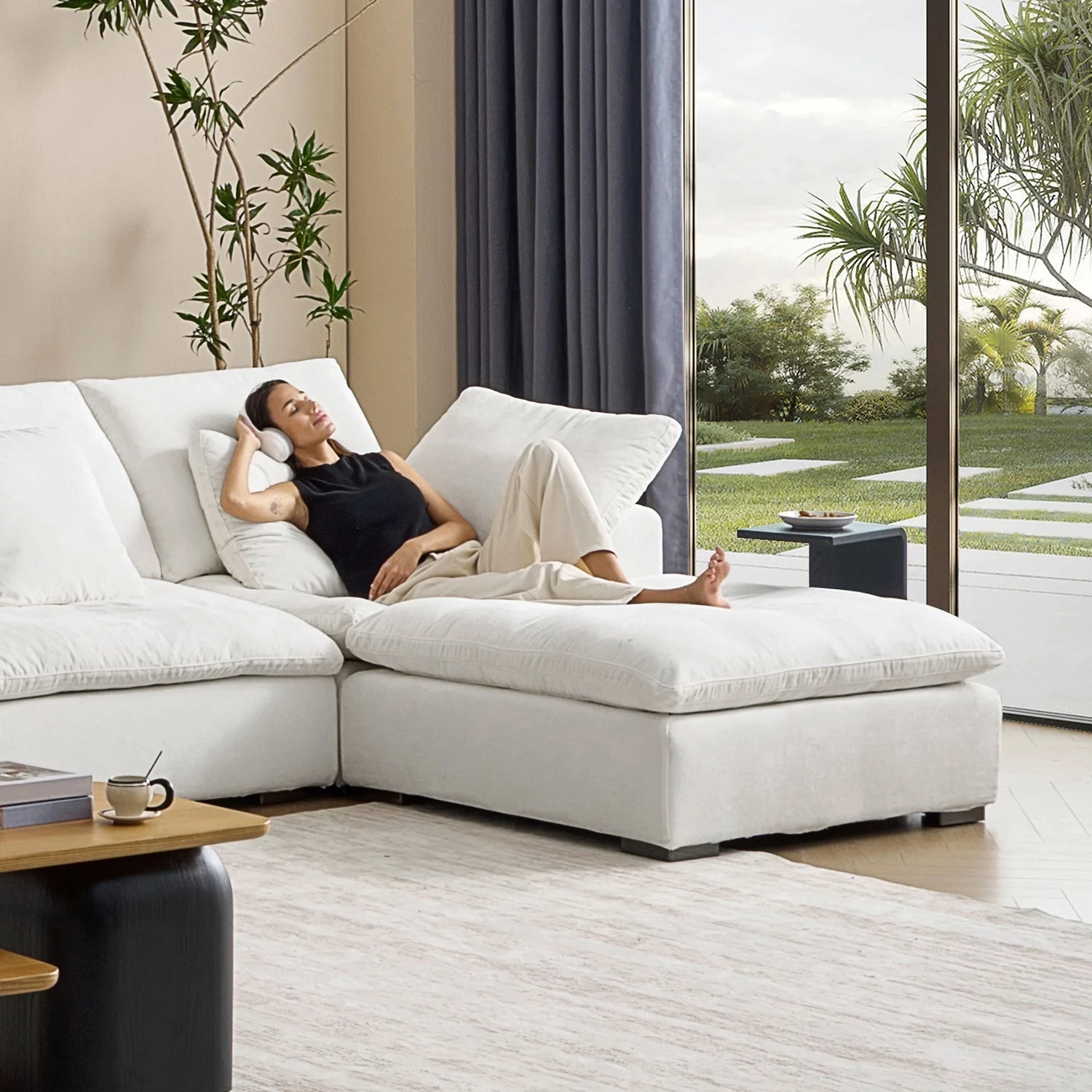 Tivoli Cloud U Sectional - Image 117