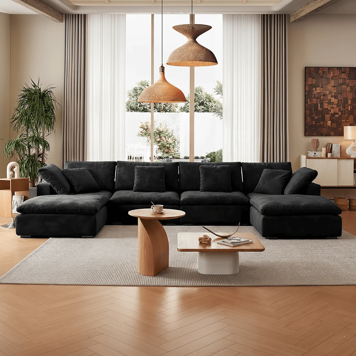 Tivoli Cloud U Sectional - Image 131