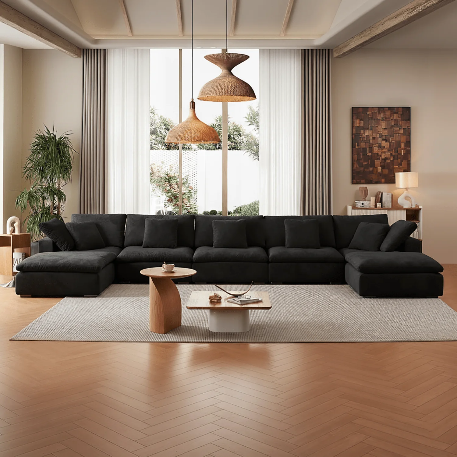 Tivoli Cloud U Sectional - Image 136