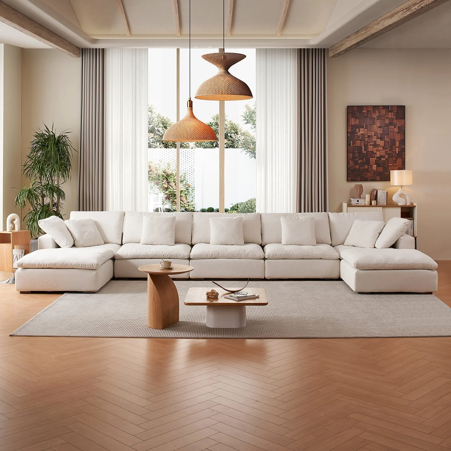 Tivoli Cloud U Sectional - Image 17
