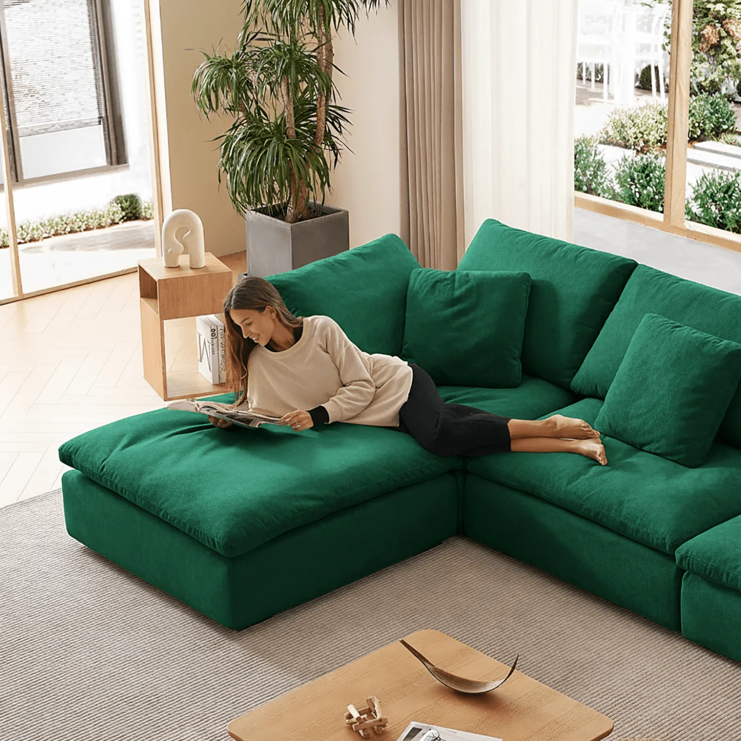 Tivoli Cloud U Sectional - Image 193
