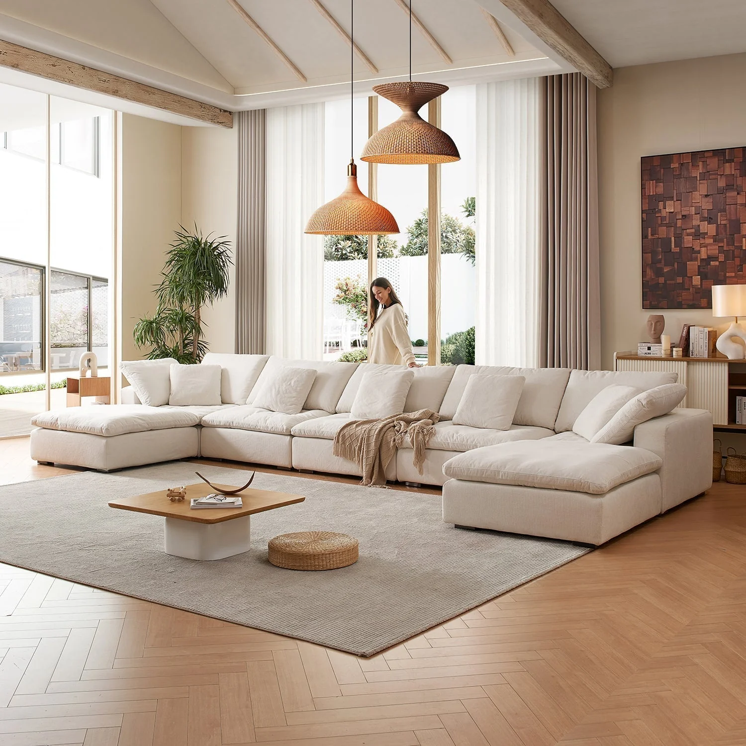 Tivoli Cloud U Sectional - Image 23