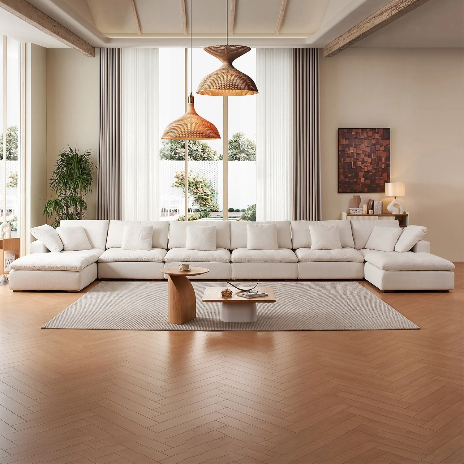 Tivoli Cloud U Sectional - Image 25