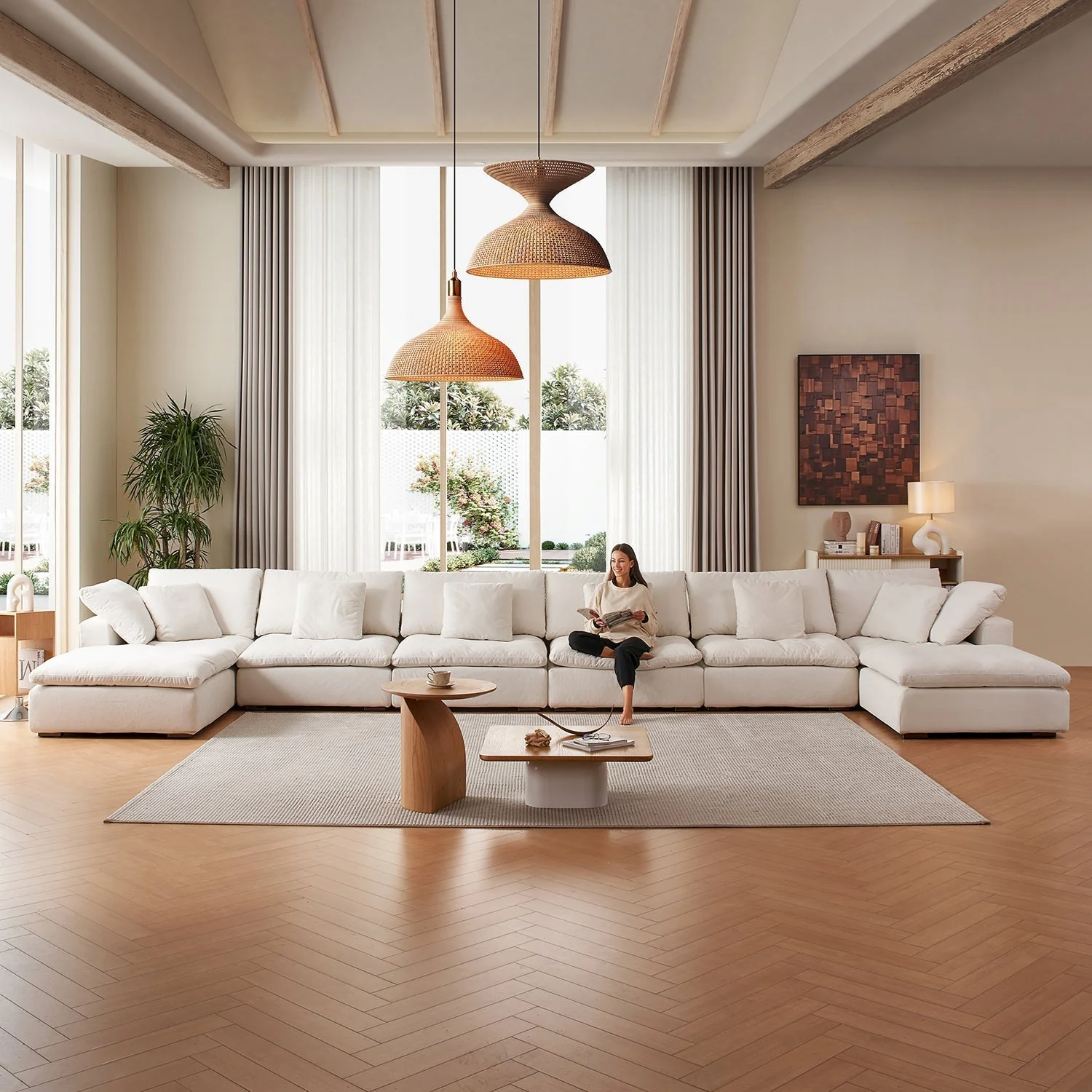 Tivoli Cloud U Sectional - Image 31