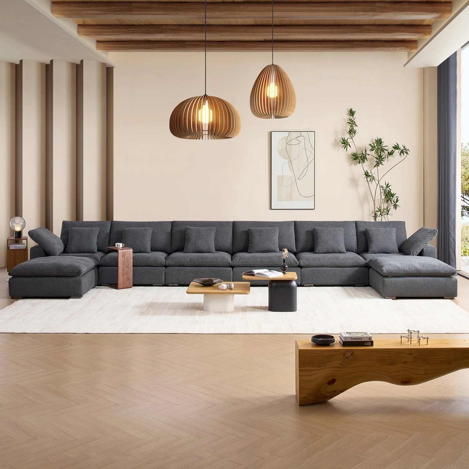 Tivoli Cloud U Sectional - Image 56