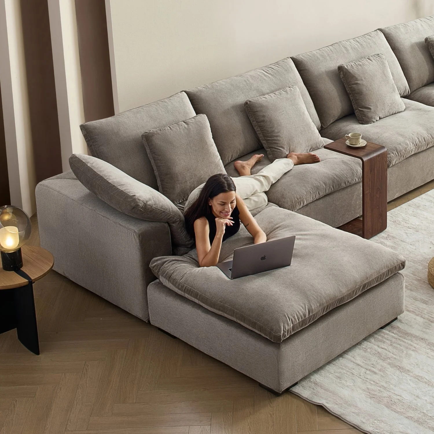 Tivoli Cloud U Sectional - Image 75