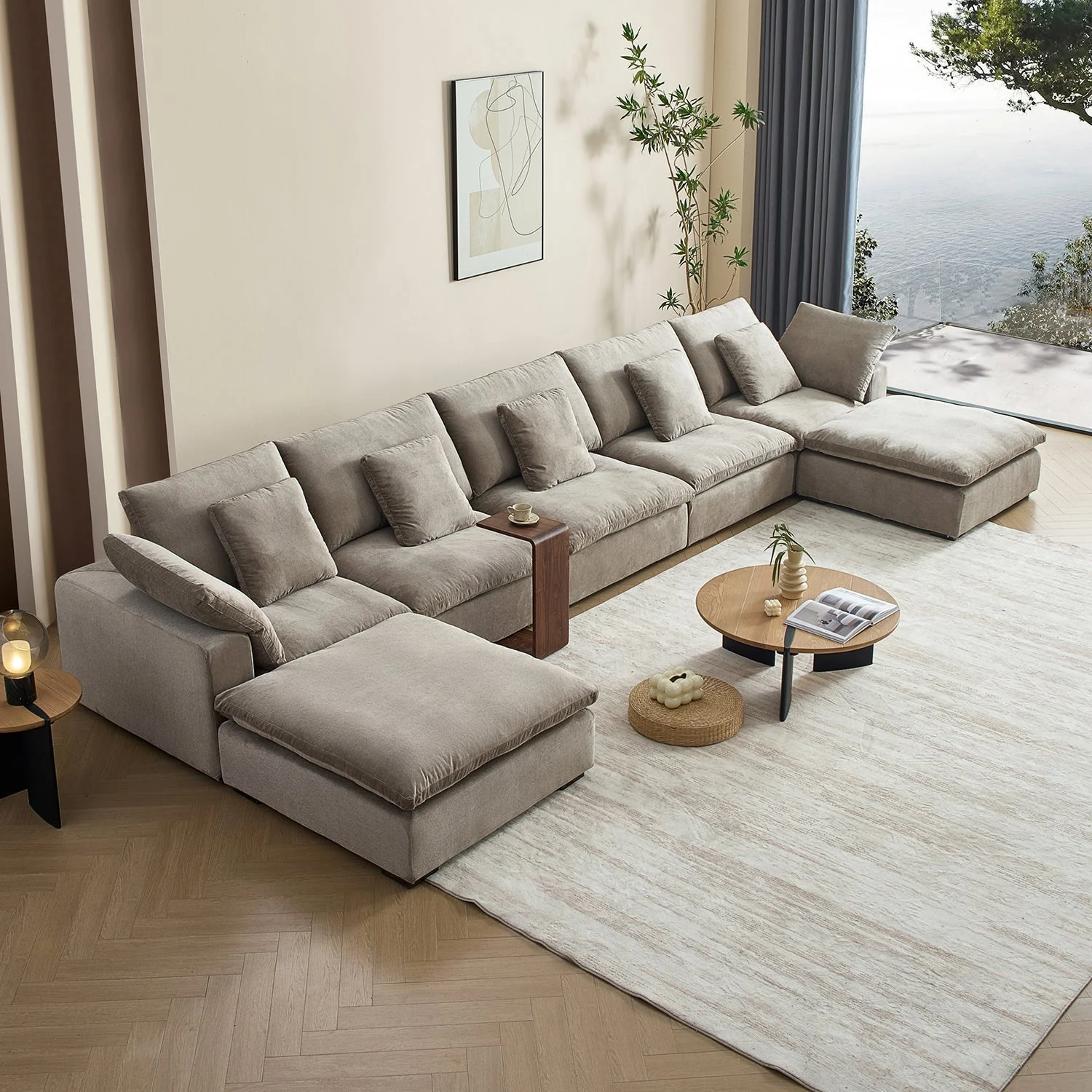 Tivoli Cloud U Sectional - Image 81